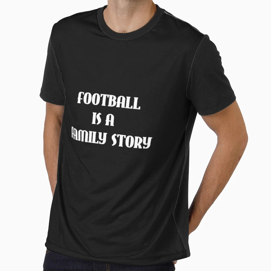 Family Football T-Shirt - Graphic Print Unisex - T-Shirt, Sweatshirt, Hoodie