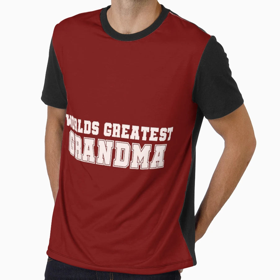 Worlds Greatest Grandma T-Shirt - Minimalist Print for Adults - T-Shirt, Sweatshirt, Hoodie