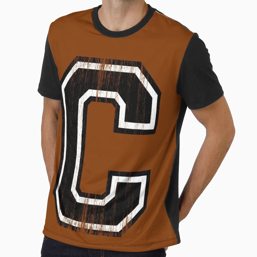 Big Varsity Letter C T-Shirt - Unique Graphic Unisex - T-Shirt, Sweatshirt, Hoodie