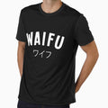 Waifu Black T-Shirt - Aesthetic Graphic Unisex - T-Shirt, Sweatshirt, Hoodie