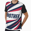Brother Bold Typography T-Shirt - Graphic Print Unisex - T-Shirt, Sweatshirt, Hoodie