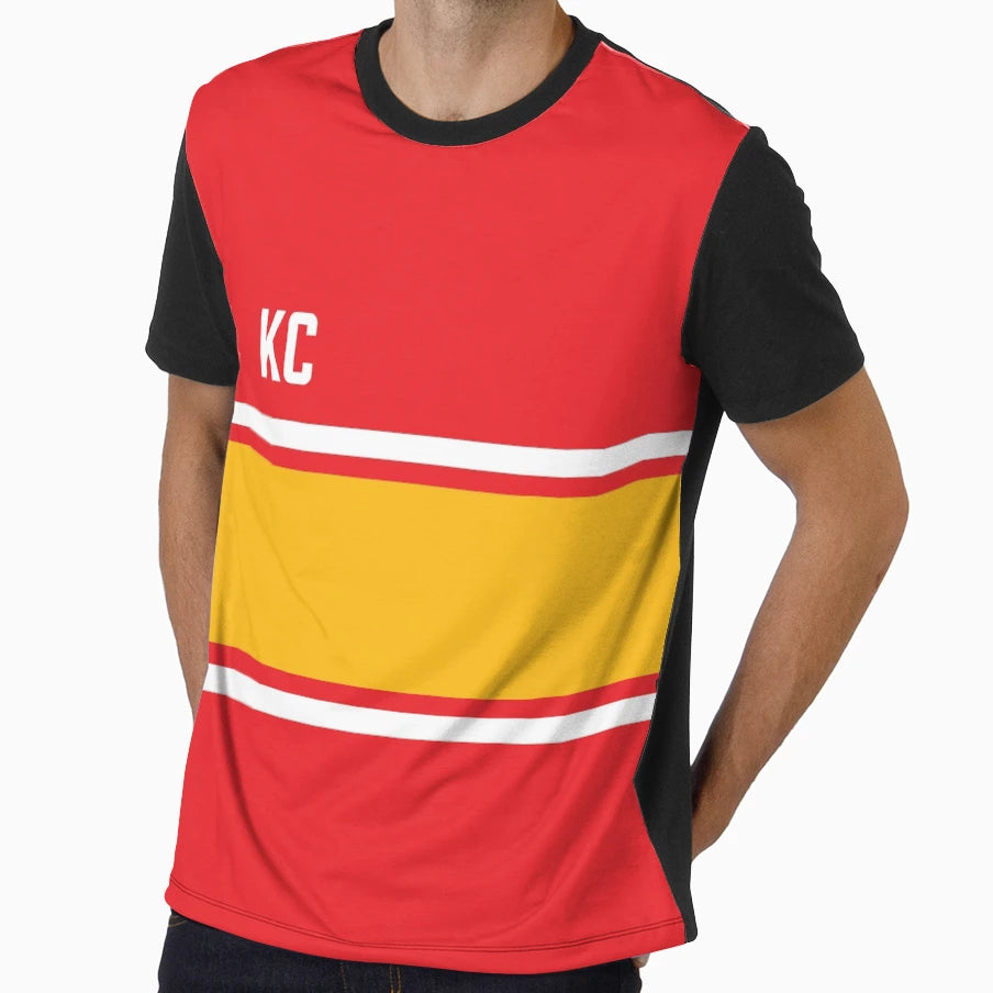 Kansas City Football T-Shirt - Minimalist Print for Adults - T-Shirt, Sweatshirt, Hoodie