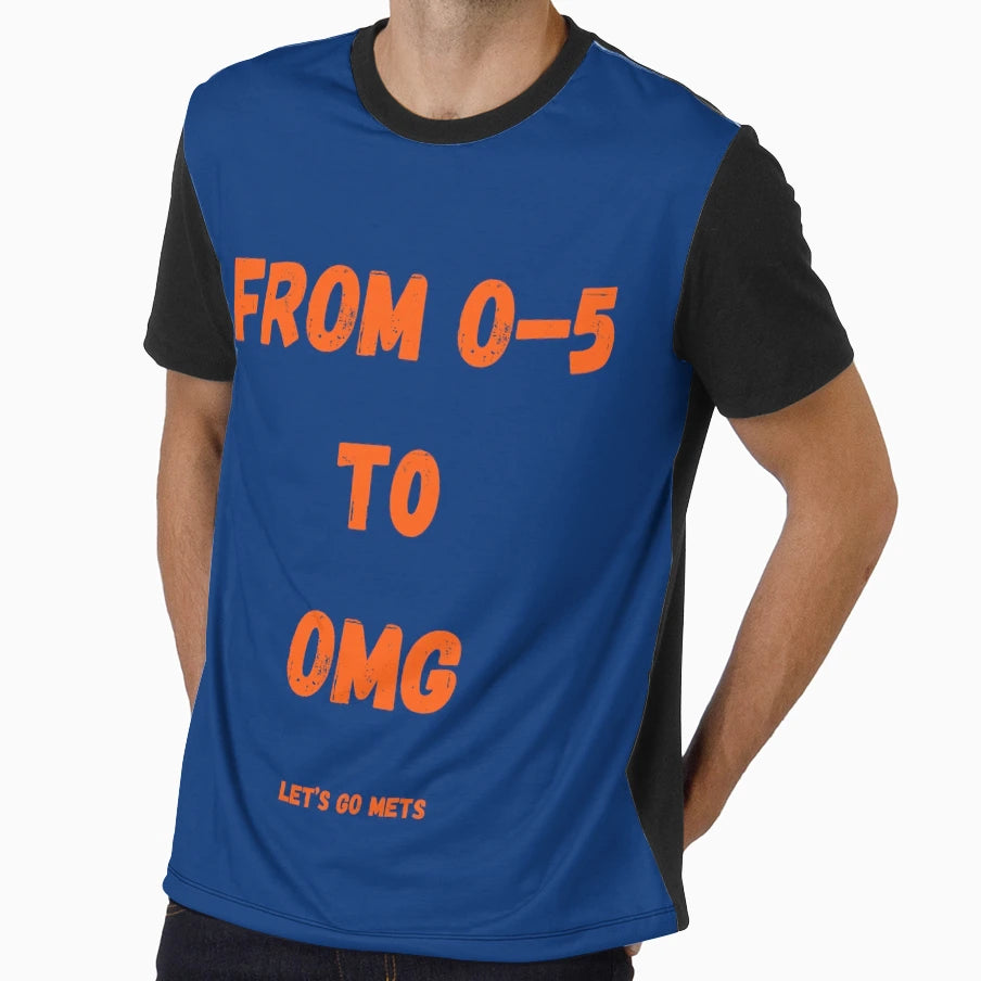 From 0 5 To Omg T-Shirt - Graphic Print for Adults - T-Shirt, Sweatshirt, Hoodie