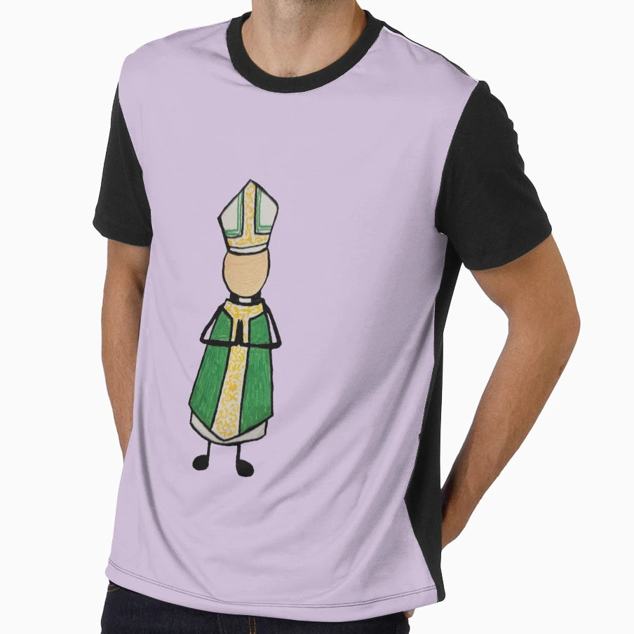 Bishop Lavender T-Shirt - Streetwear Style for Adults - T-Shirt, Sweatshirt, Hoodie