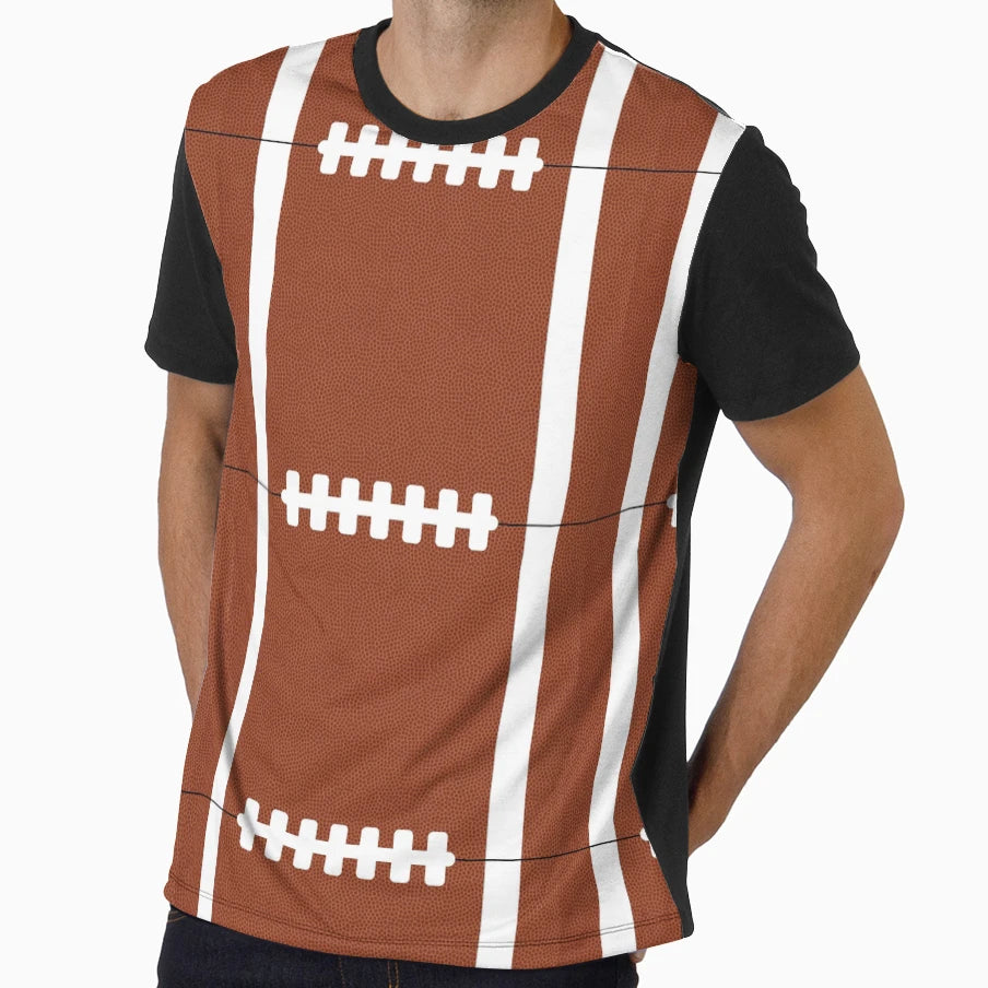 American Football Ball T-Shirt - Fun Novelty Design Unisex - T-Shirt, Sweatshirt, Hoodie