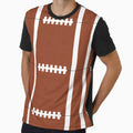 American Football Ball T-Shirt - Fun Novelty Design Unisex - T-Shirt, Sweatshirt, Hoodie