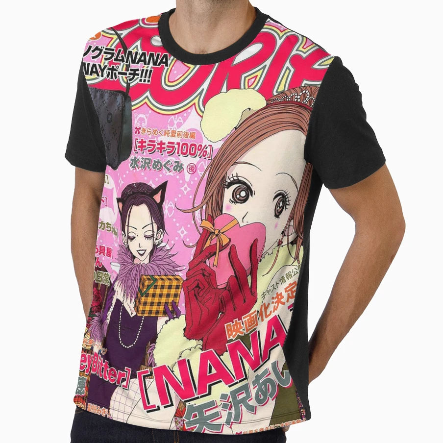 Nana Magazine Cover T-Shirt - Streetwear Style Unisex - T-Shirt, Sweatshirt, Hoodie