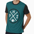 Philadelphia Football Emblem Phi T-Shirt - Streetwear Style for Adults - T-Shirt, Sweatshirt, Hoodie