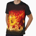 Football Fire Masks T-Shirt - Graphic Print Men Women - T-Shirt, Sweatshirt, Hoodie