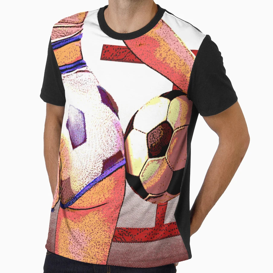 Football Waifu Colorized T-Shirt - Graphic Print for Adults - T-Shirt, Sweatshirt, Hoodie
