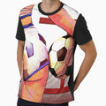 Football Waifu Colorized T-Shirt - Graphic Print for Adults - T-Shirt, Sweatshirt, Hoodie