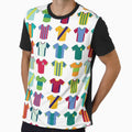 Football T Shirts Patterns T-Shirt - Fun Novelty Design Men Women - T-Shirt, Sweatshirt, Hoodie