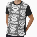 Sunday Funday Football Tailgate Party T-Shirt - Casual Everyday Wear Unisex - T-Shirt, Sweatshirt, Hoodie
