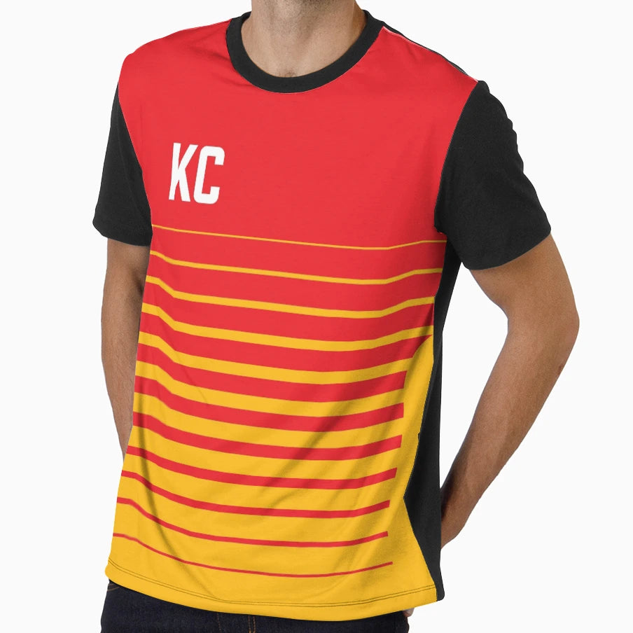 Kansas City Football T-Shirt - Fun Novelty Design Men Women - T-Shirt, Sweatshirt, Hoodie