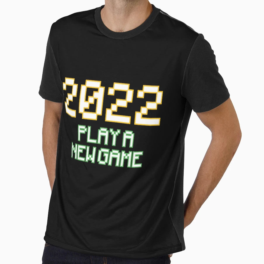 New Game 2022 T-Shirt - Minimalist Print Men Women - T-Shirt, Sweatshirt, Hoodie
