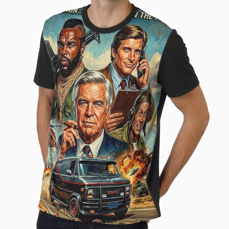 On the Prowl: An A-Team Tribute by Art's Diner - Adult & Kids T-Shirts, Sweatshirts & Hoodies apparel design preview 1