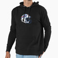 Buffalo Bills Helmet Art Hoodie - Novelty Apparel for Adults - T-Shirt, Sweatshirt, Hoodie
