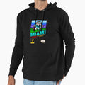 Miami Dolphins 8 Bit Videogames Hoodie - Fun Novelty Design for Adults - T-Shirt, Sweatshirt, Hoodie