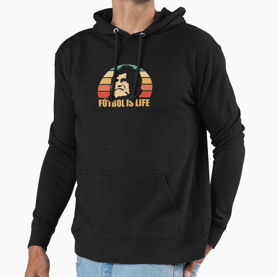 Futbol Is Life Hoodie - Custom Art Print for Adults - T-Shirt, Sweatshirt, Hoodie