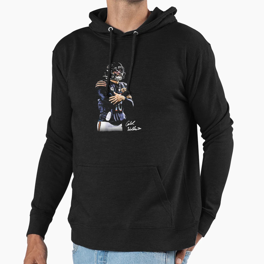 CW Cold Chicago Football And CW Hoodie - Minimalist Print Unisex - T-Shirt, Sweatshirt, Hoodie