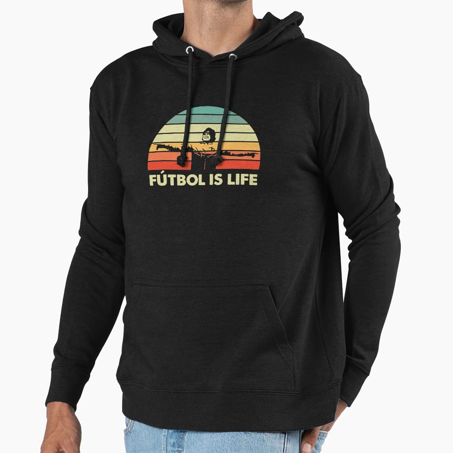 Futbol Is Life Dani Rojas T-Shirt - Novelty Apparel for Adults - T-Shirt, Sweatshirt, Hoodie