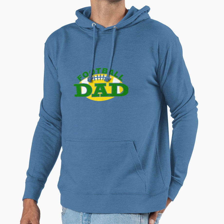 Greenbay Packers Football Dad Hoodie - Unique Graphic Unisex - T-Shirt, Sweatshirt, Hoodie