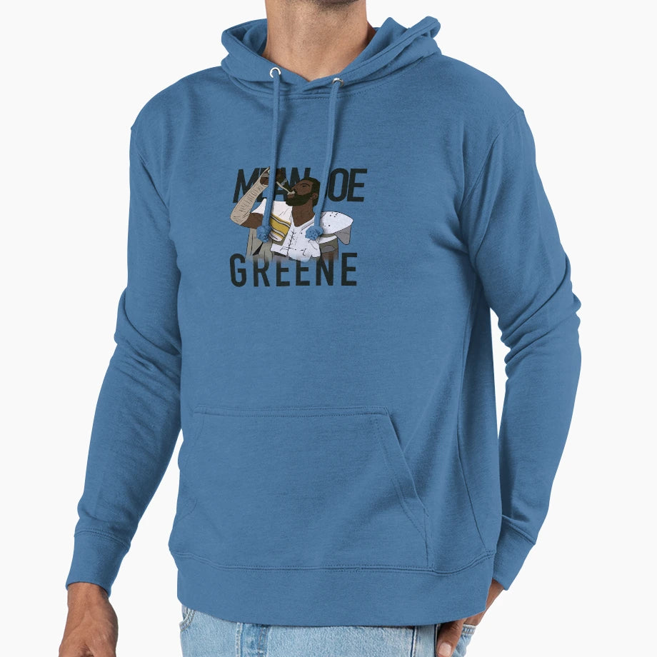 Mean Joe Greene Commercial Hoodie - Trendy Graphic Unisex - T-Shirt, Sweatshirt, Hoodie