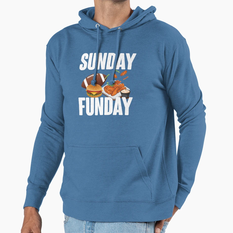 Sunday Funday Hoodie - Casual Everyday Wear Unisex - T-Shirt, Sweatshirt, Hoodie