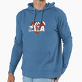 Football Mama Heart Game Hoodie - Graphic Print Unisex - T-Shirt, Sweatshirt, Hoodie