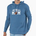 Fun Football Mom White Text Hoodie - Fun Novelty Design Unisex - T-Shirt, Sweatshirt, Hoodie