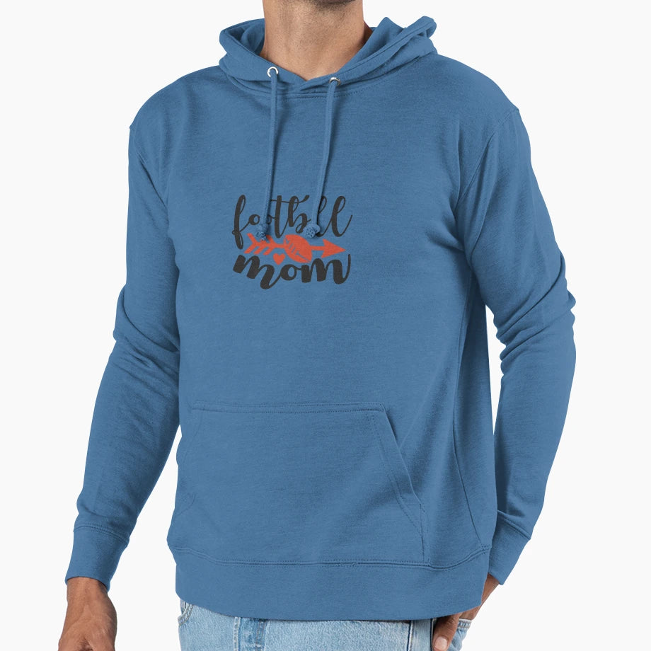Football Mom Gifts Mom Gifts Dad Hoodie - Aesthetic Graphic for Adults - T-Shirt, Sweatshirt, Hoodie