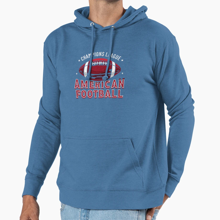 American Football Spirit Hoodie - Trendy Graphic for Adults - T-Shirt, Sweatshirt, Hoodie