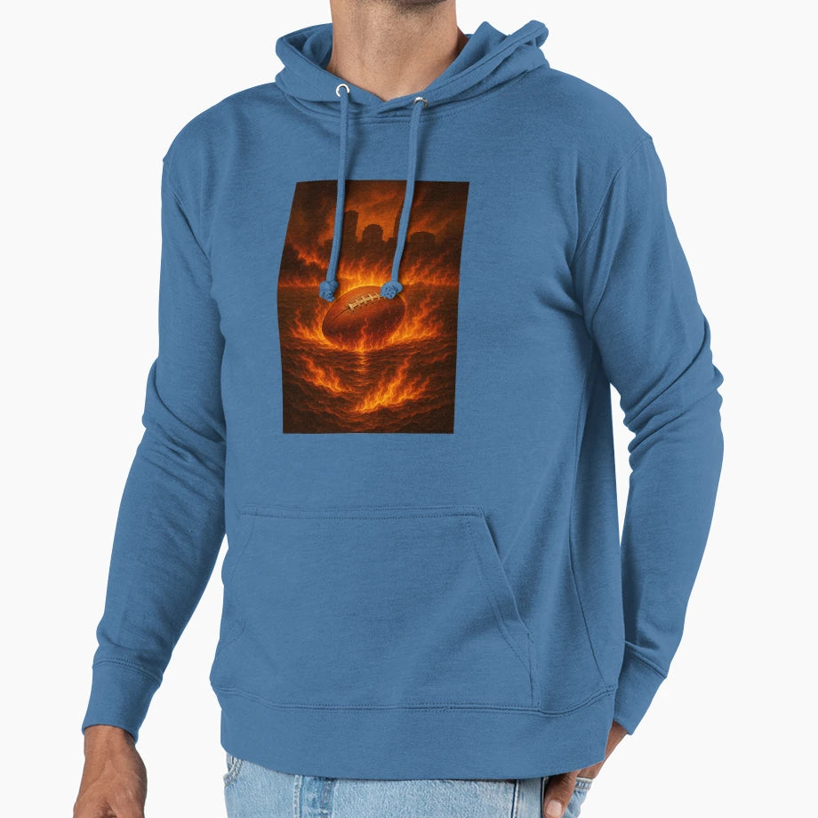 Cleveland Football V3 Hoodie - Minimalist Print Men Women - T-Shirt, Sweatshirt, Hoodie