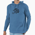 Football Dad Black Hoodie - Graphic Print Unisex - T-Shirt, Sweatshirt, Hoodie