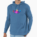 American Football Colorful Art Funny Sports Hoodie - Unique Graphic Unisex - T-Shirt, Sweatshirt, Hoodie