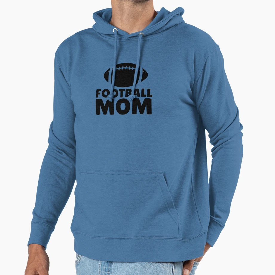 Football Mom Hoodie - Novelty Apparel for Adults - T-Shirt, Sweatshirt, Hoodie