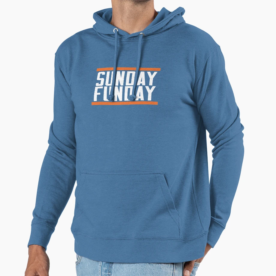 Sunday Funday Hoodie - Custom Art Print for Adults - T-Shirt, Sweatshirt, Hoodie