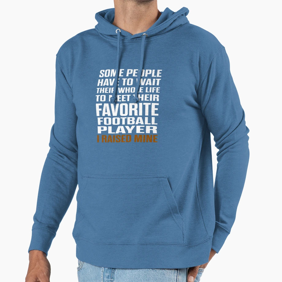 Favorite Football Player Hoodie - Novelty Apparel Men Women - T-Shirt, Sweatshirt, Hoodie