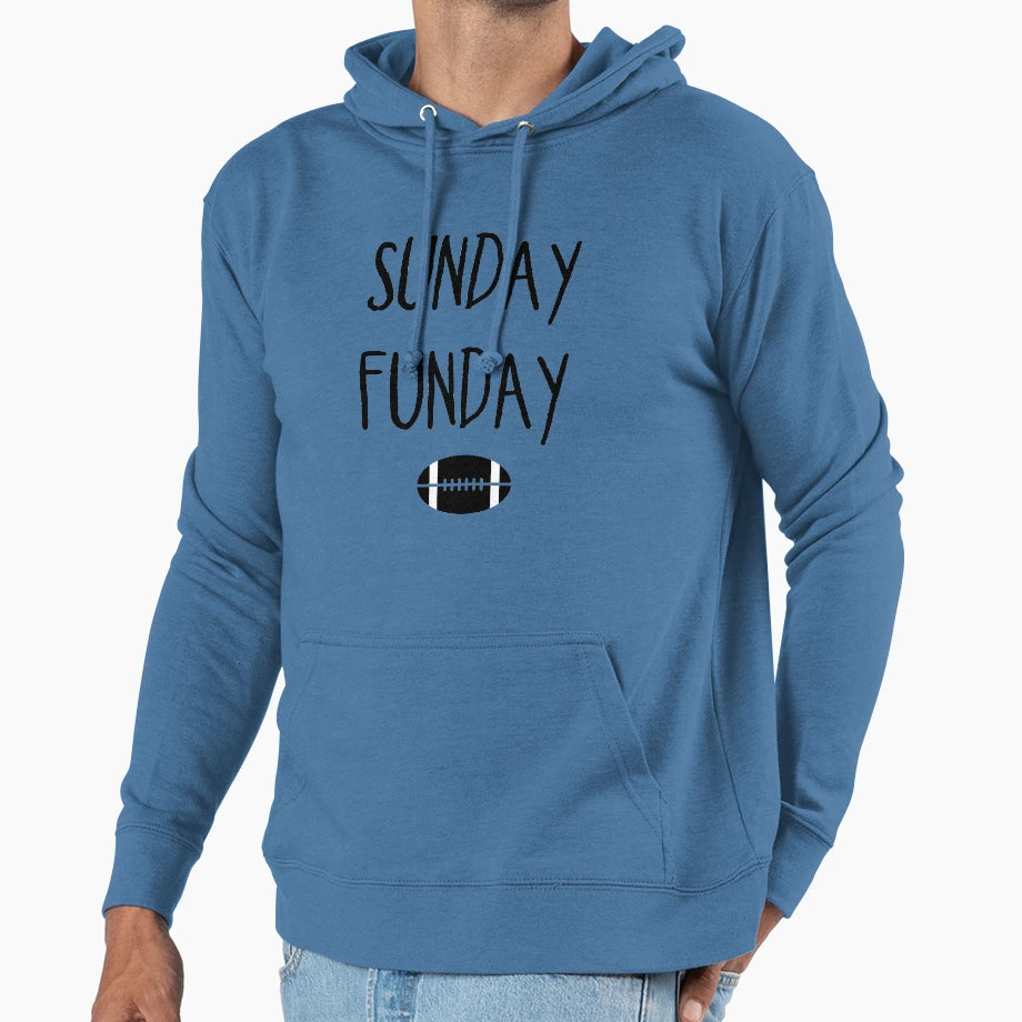 Sunday Funday Hoodie - Graphic Print for Adults - T-Shirt, Sweatshirt, Hoodie