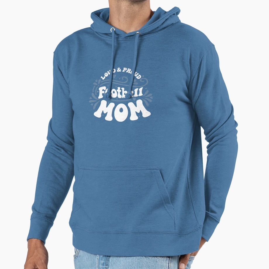 Football Mom T-Shirt - Novelty Apparel Men Women - T-Shirt, Sweatshirt, Hoodie
