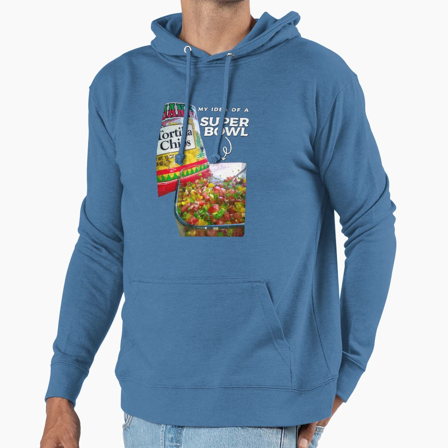 Superbowl Hoodie - Fun Novelty Design for Adults - T-Shirt, Sweatshirt, Hoodie