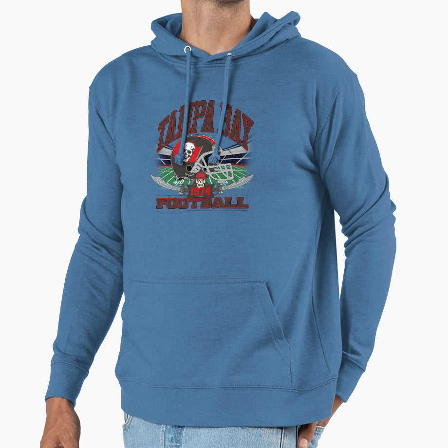 Tampa Bay Football Gridiron Legacy Hoodie - Graphic Print Men Women - T-Shirt, Sweatshirt, Hoodie