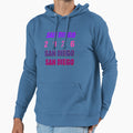 San Diego 2026 Layered Typography Americas Hoodie - Unique Graphic Unisex - T-Shirt, Sweatshirt, Hoodie