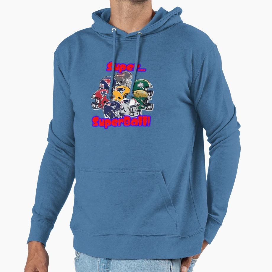 Super Superball Hoodie - Minimalist Print Unisex - T-Shirt, Sweatshirt, Hoodie