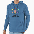 Vibrant Neon Brain Lightbulb Surrounded Hoodie - Fun Novelty Design Unisex - T-Shirt, Sweatshirt, Hoodie