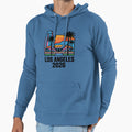 Los Angeles 2026 Palm Tree Sunset V8 T-Shirt - Minimalist Print Unisex - T-Shirt, Sweatshirt, Hoodie