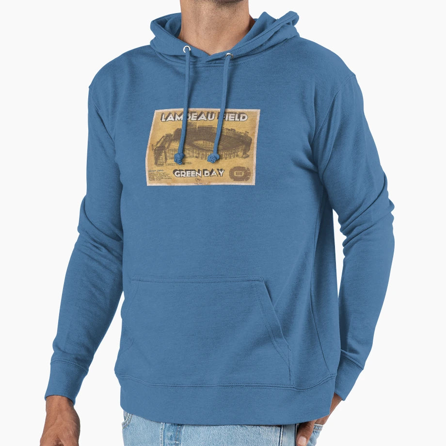 Lambeau Field Green Bay Hoodie - Aesthetic Graphic Unisex - T-Shirt, Sweatshirt, Hoodie
