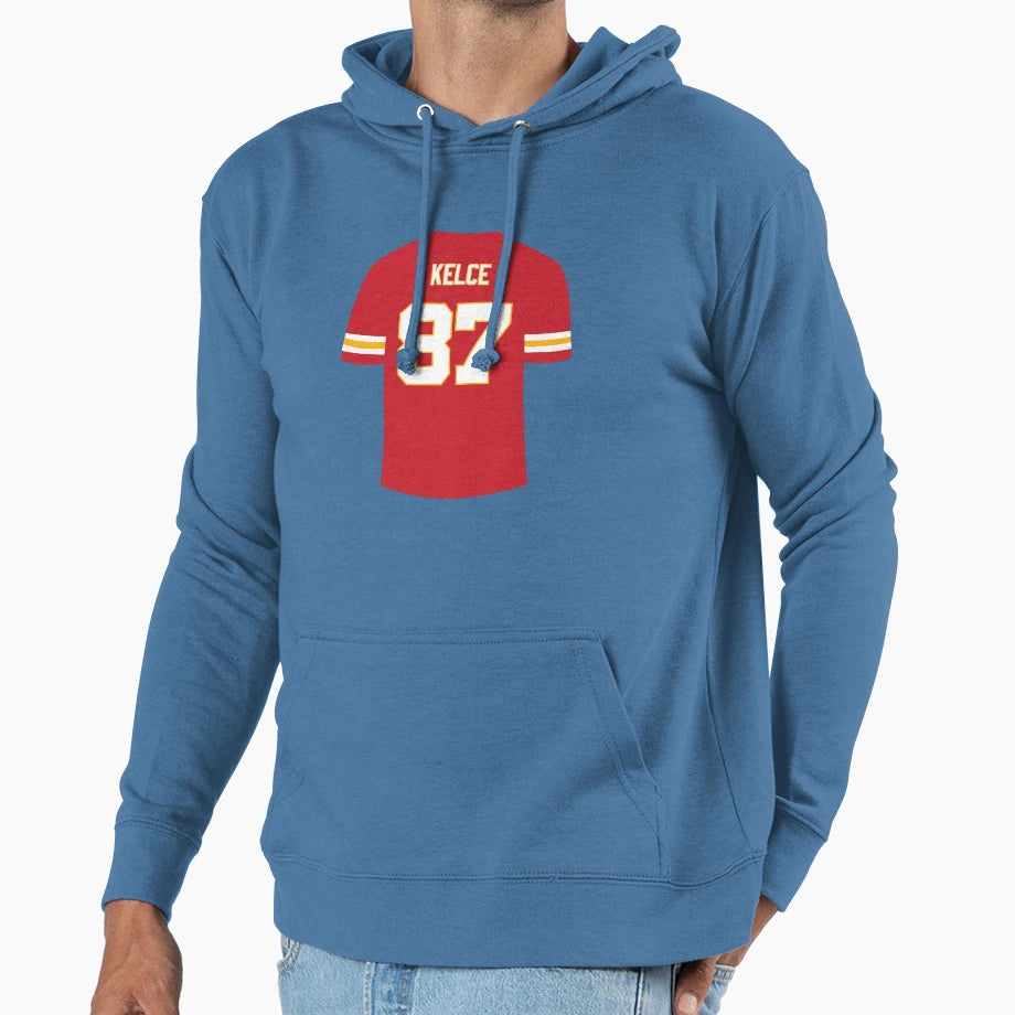 Kelce 87 Hoodie - Trendy Graphic for Adults - T-Shirt, Sweatshirt, Hoodie