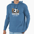 Soccer Granddad Leopard Heart Funny T-Shirt - Novelty Apparel Unisex - T-Shirt, Sweatshirt, Hoodie