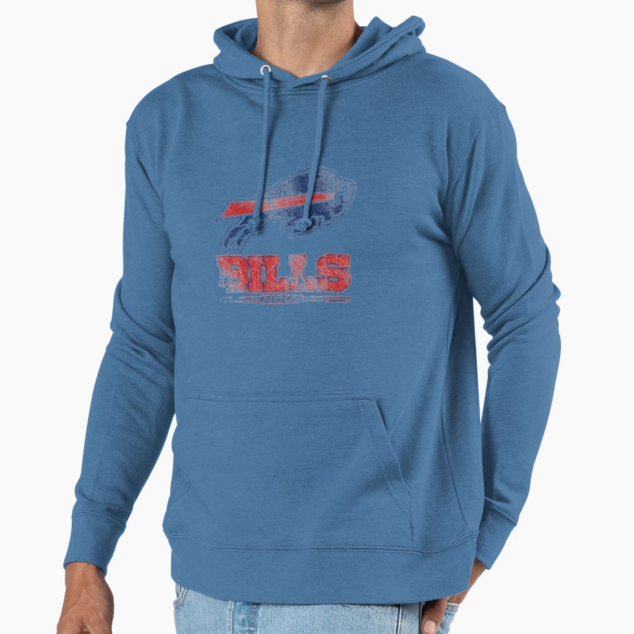 Buffalo Bills Hoodie - Fun Novelty Design for Adults - T-Shirt, Sweatshirt, Hoodie